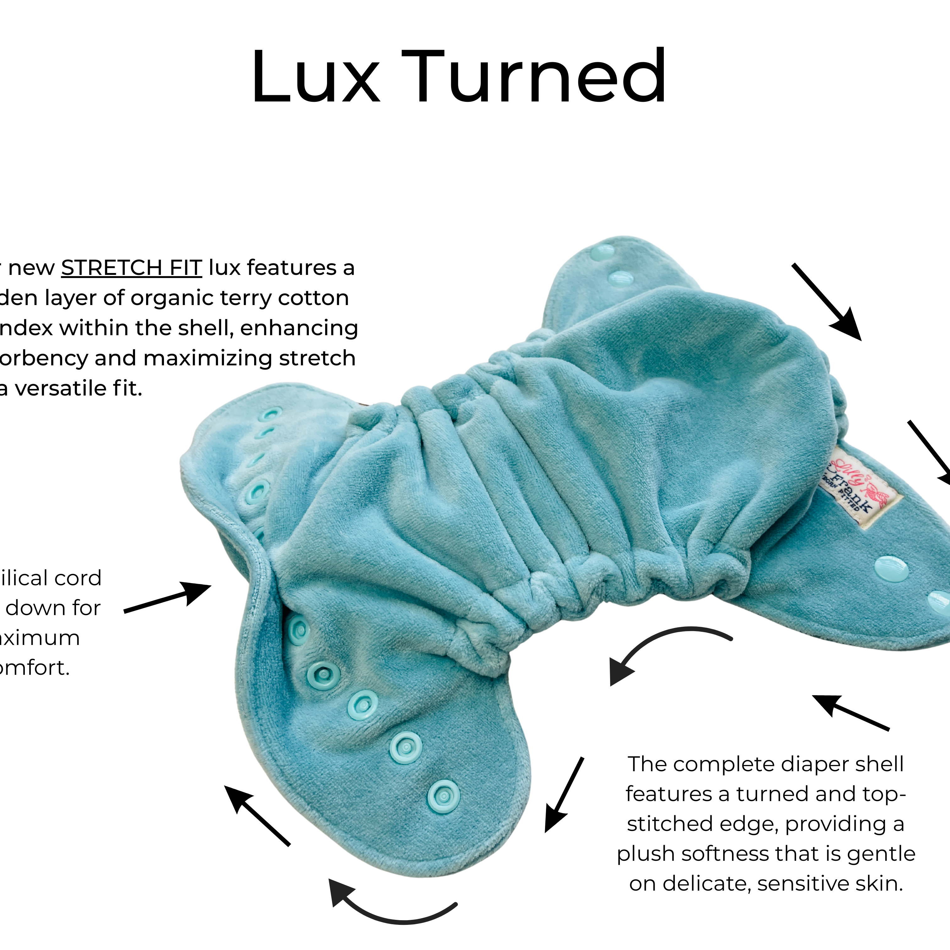 Newborn Velours - Great For Night! - Lilly & Frank