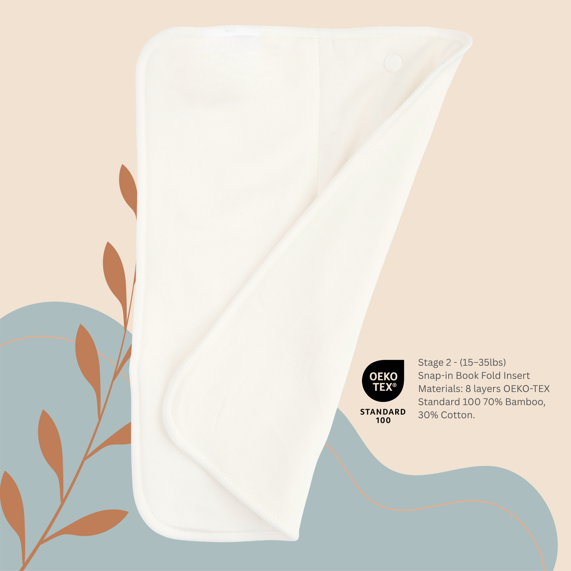 All-In-Two (AI2) Cloth Diaper - Fernweh - Inserts Included - Coming Soon! - Lilly & Frank