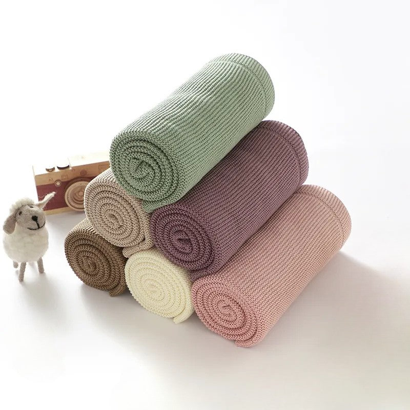 Knitted Baby Blanket - Lilly & Frank