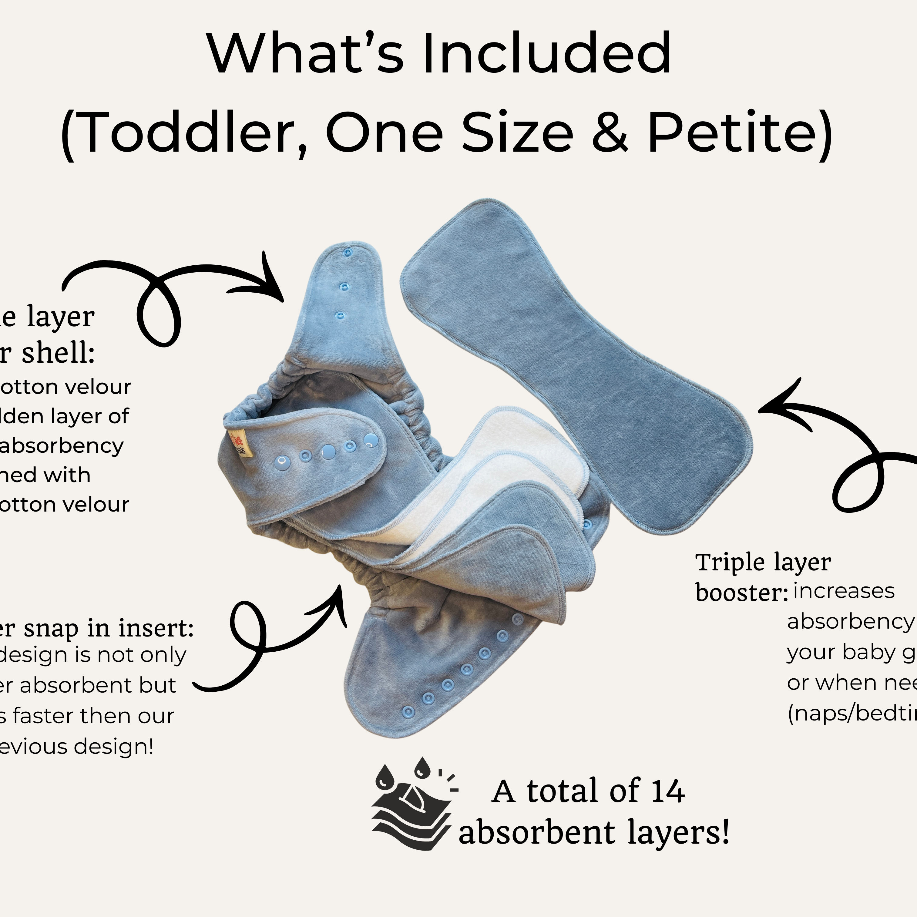 Fitted Organic Cotton Velour - Made To Order - All Sizes - Lilly & Frank