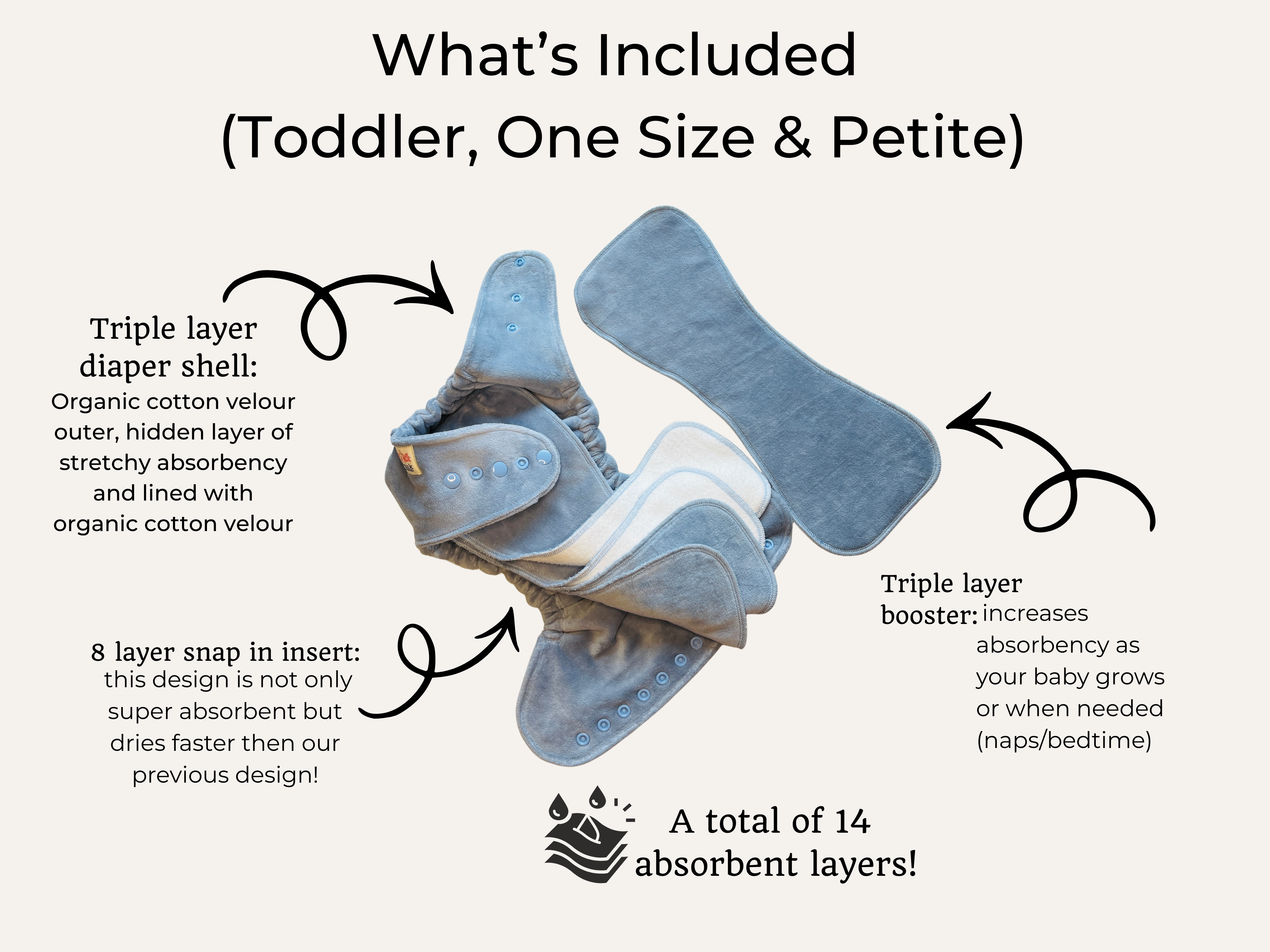 Fitted Organic Cotton Velour - Made To Order - All Sizes - Lilly & Frank