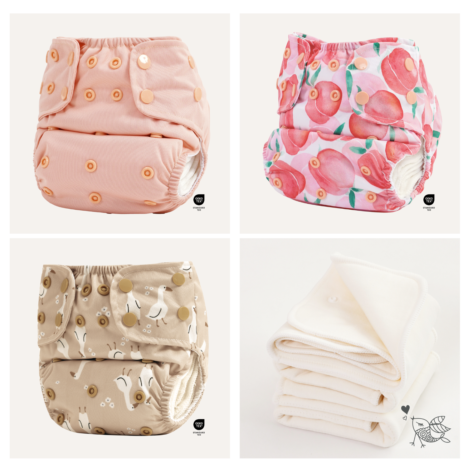 All-In-Two Starter Bundle - Try cloth for a full day!