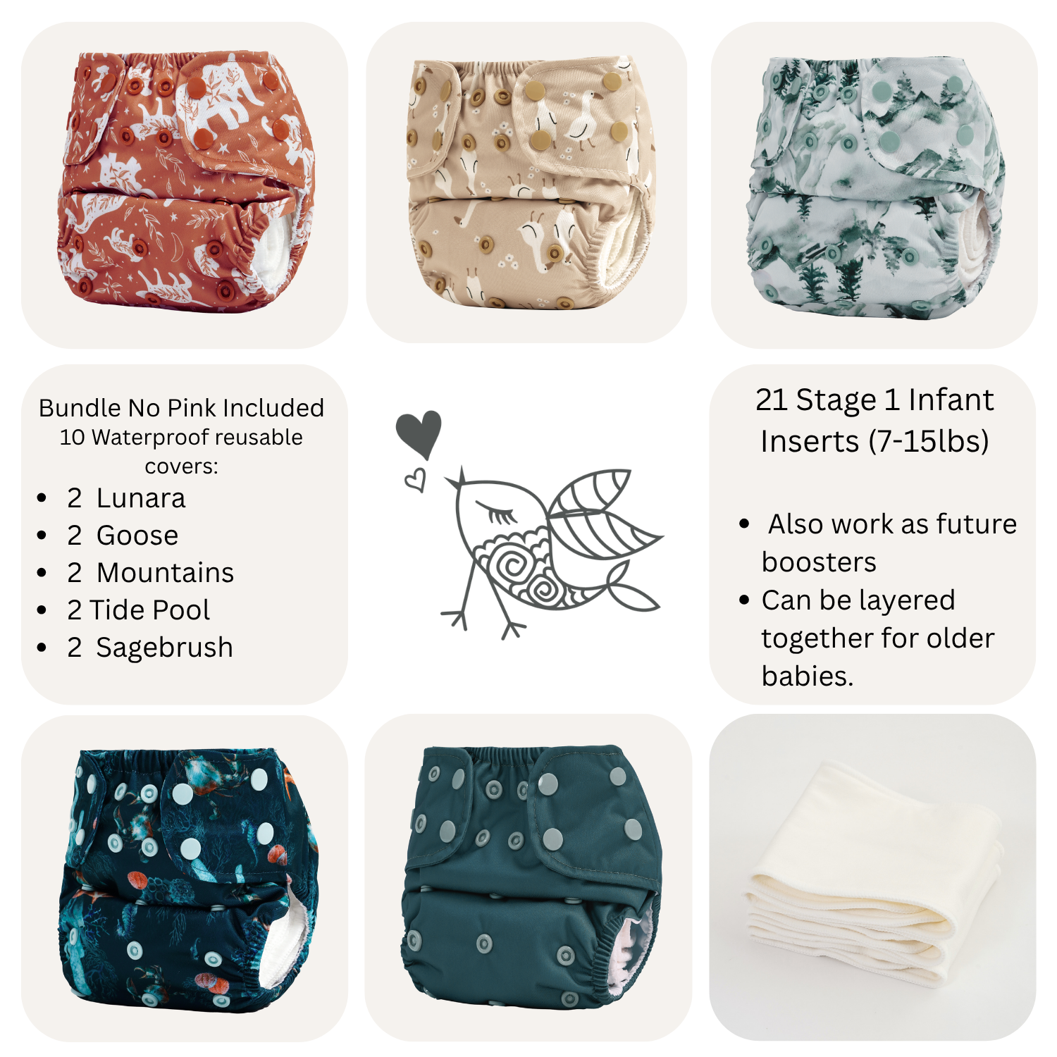 All-In-Two Bundle (3+ months) - Lilly & Frank