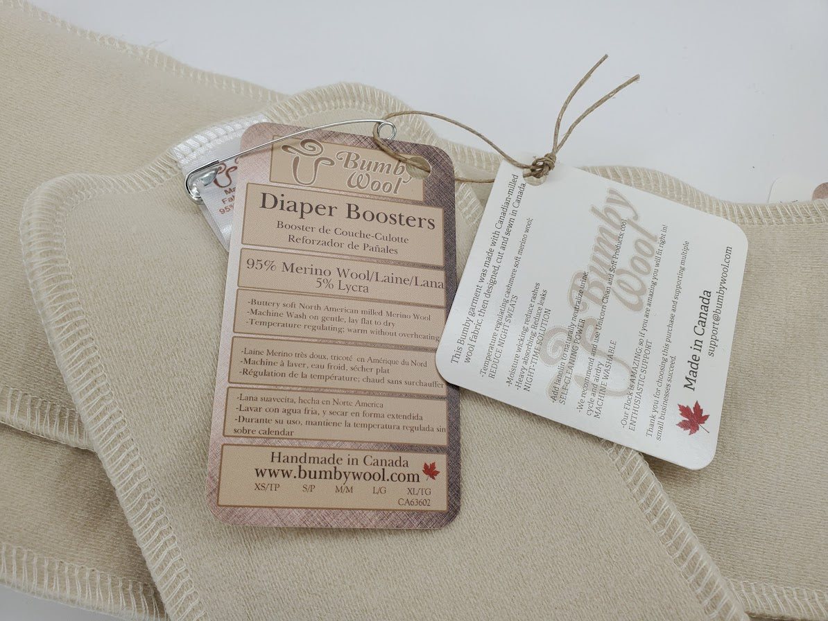 Double Layer Wool Booster - Lilly & Frank