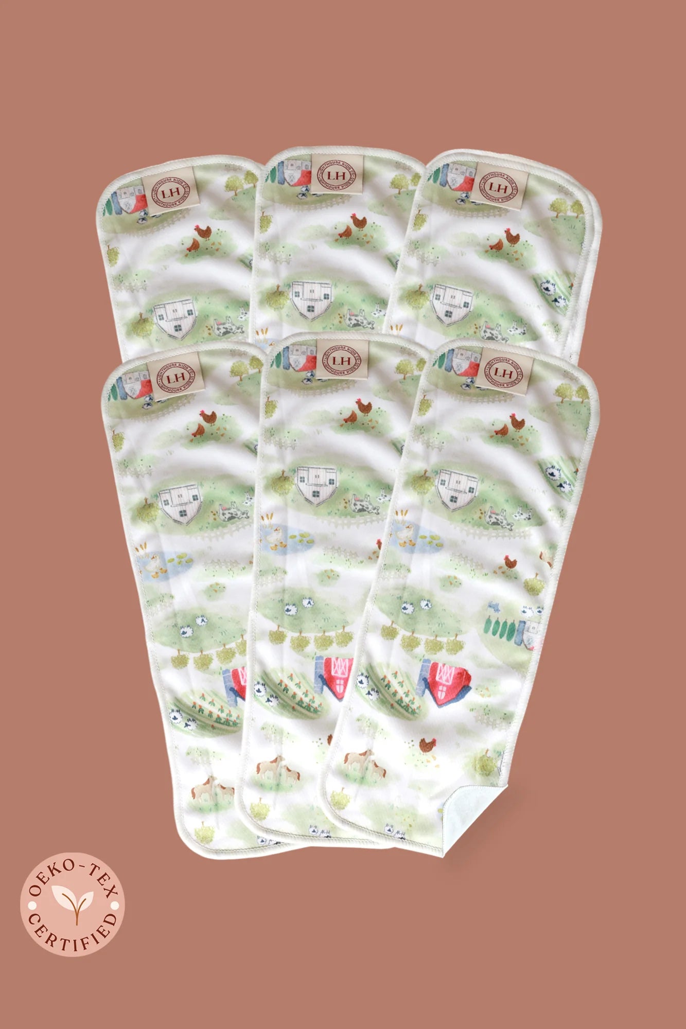 Reusable Cloth Liners 6-Pack - Lilly & Frank