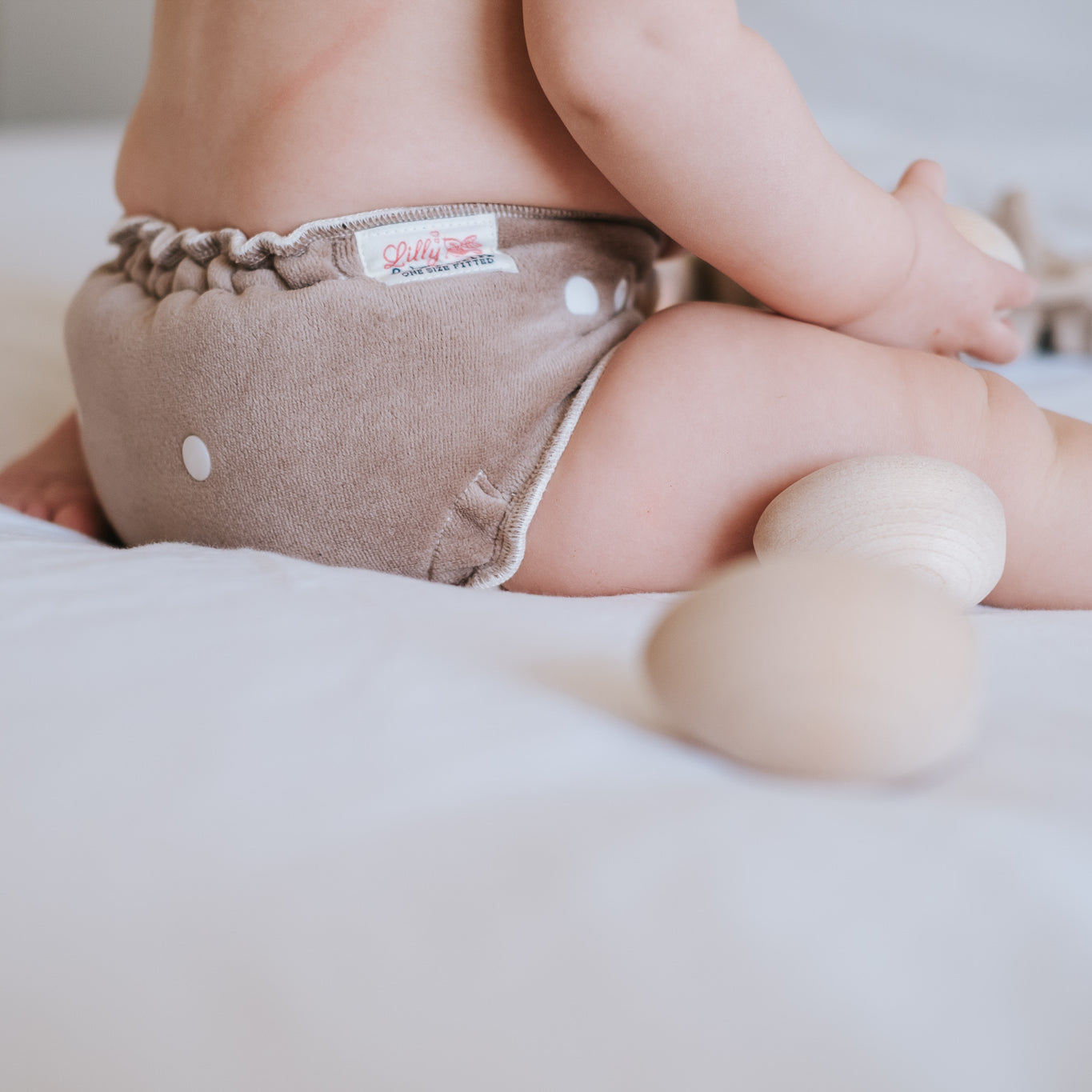 Made To Order Organic Cotton Velour - Solid Colour Collection - Great For Night! - Lilly & Frank