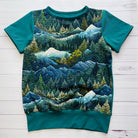 Tapestry Mountains - 4T Short Sleeve - Lilly & Frank