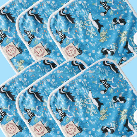 AWJ Cloth Wipes - 6 Pack - Lilly & Frank