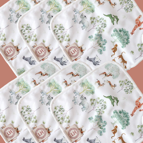 AWJ Cloth Wipes - 6 Pack - Lilly & Frank