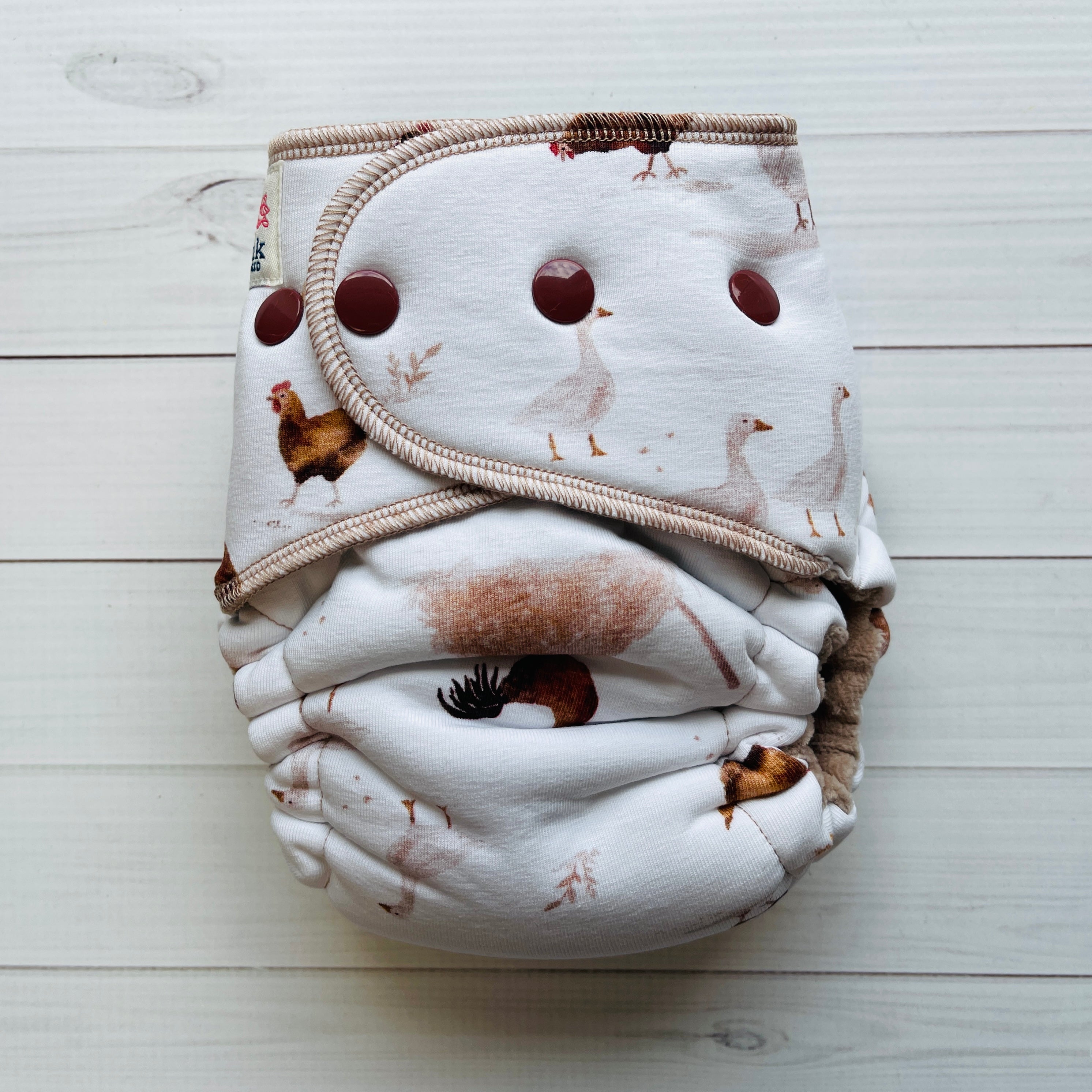 Petite Hybrid - Comfort Serged - Insert & Booster Included - Lilly & Frank