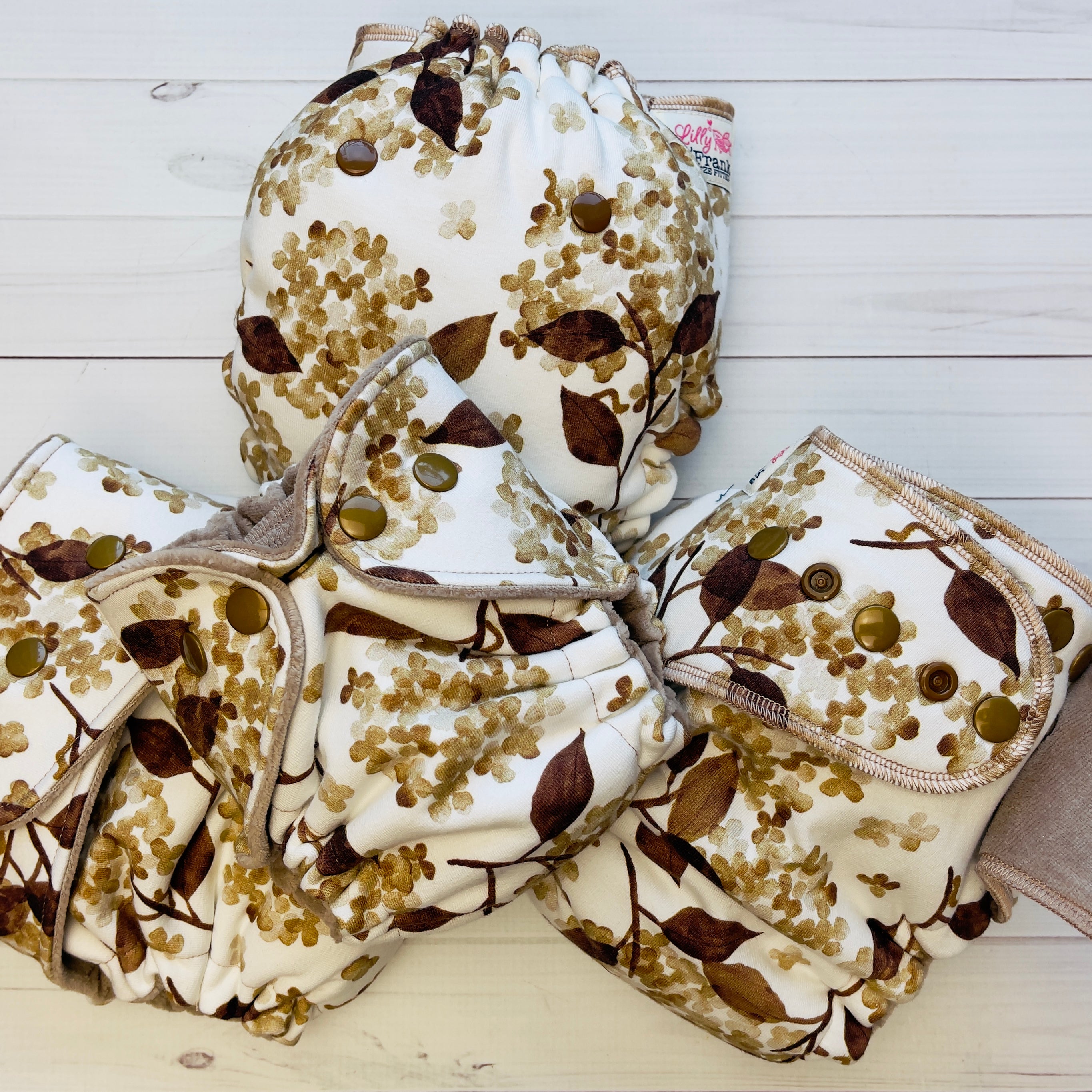 One Size ALL Cotton Fitted - Insert & Booster Included - Lilly & Frank