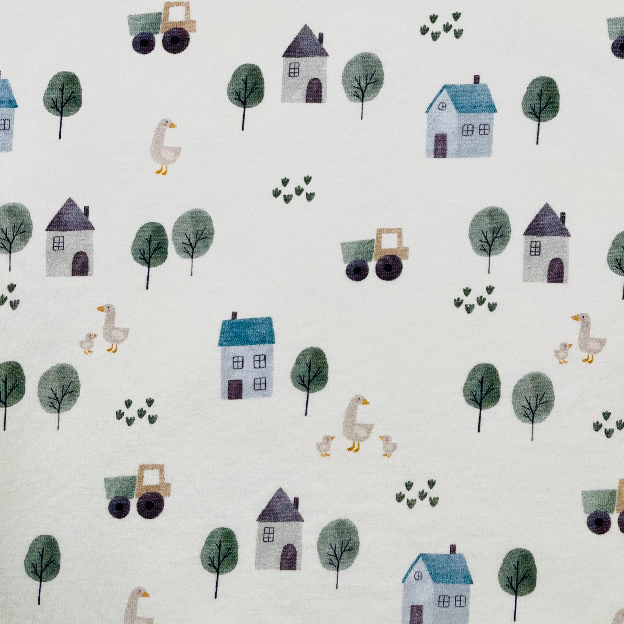 One Size Fitted Cloth Diaper (12-35lbs) - Quiet Cottage by Lilly & Frank