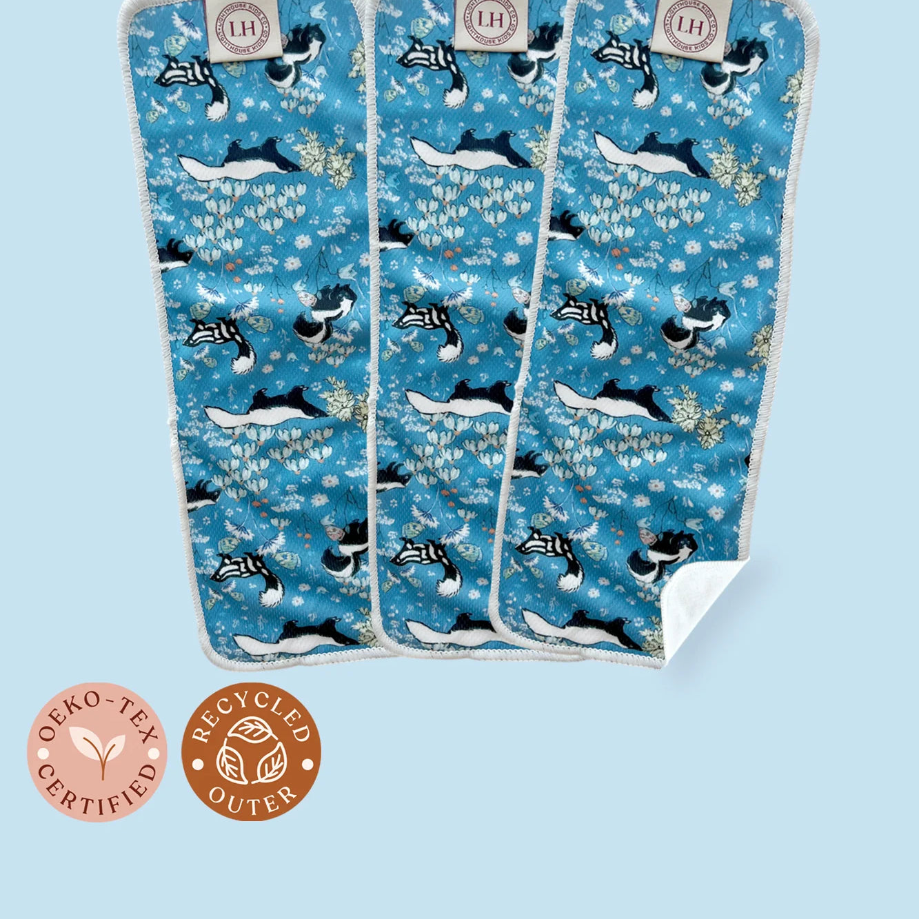 Reusable Cloth Liners 6-Pack - Lilly & Frank