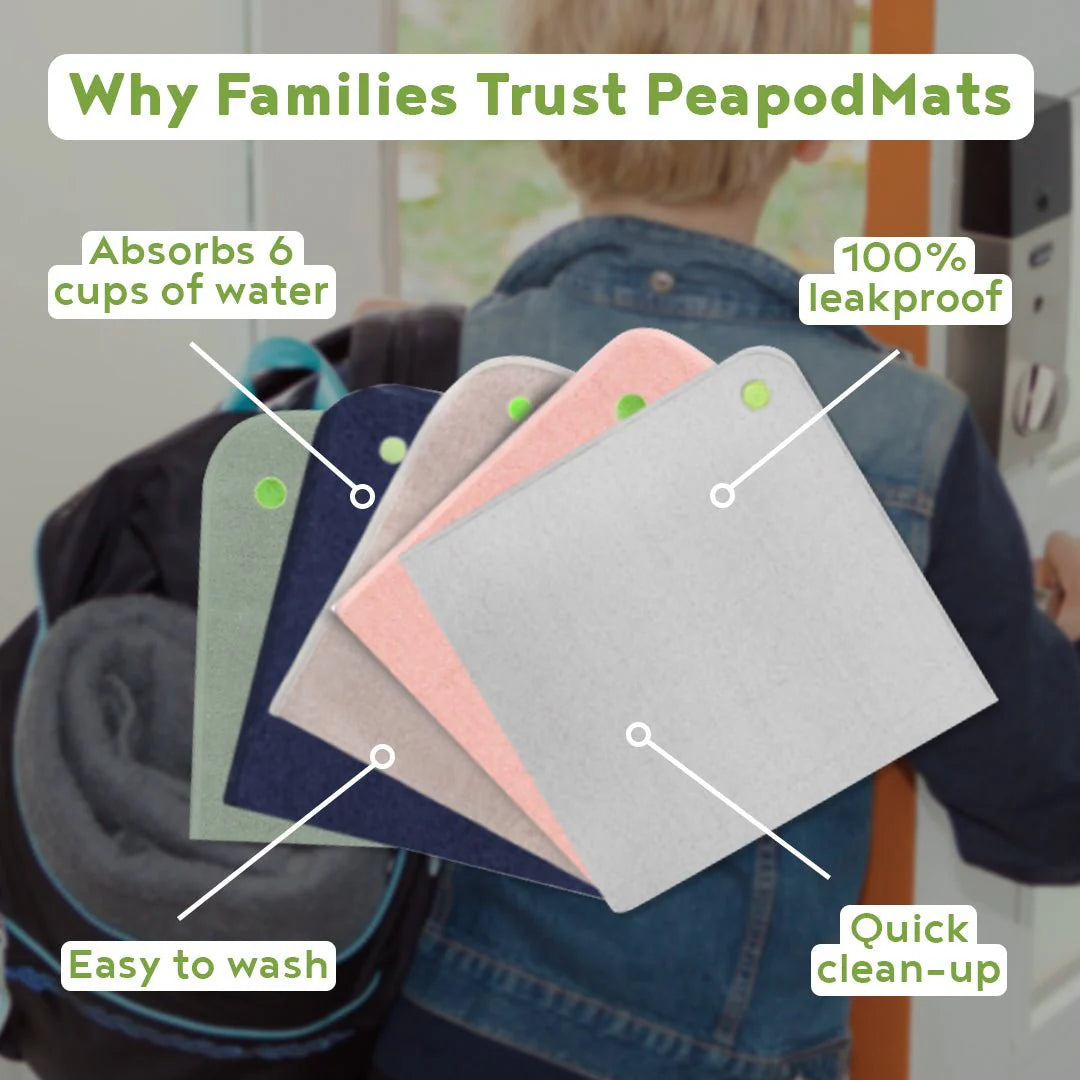 Peapod Mats ~ Large 3'x5' - Lilly & Frank