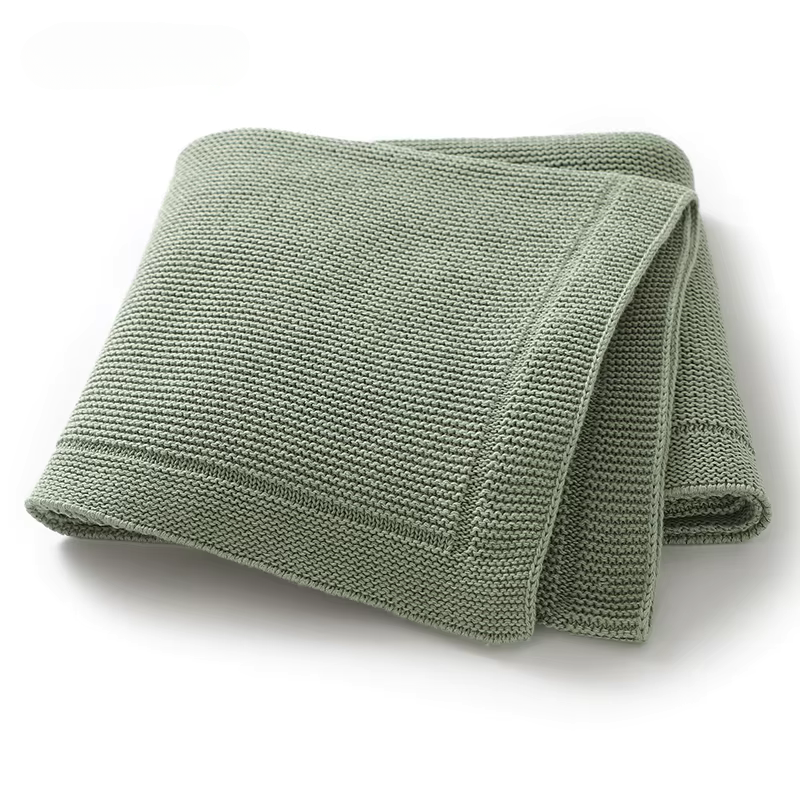 Knitted Baby Blanket - Lilly & Frank