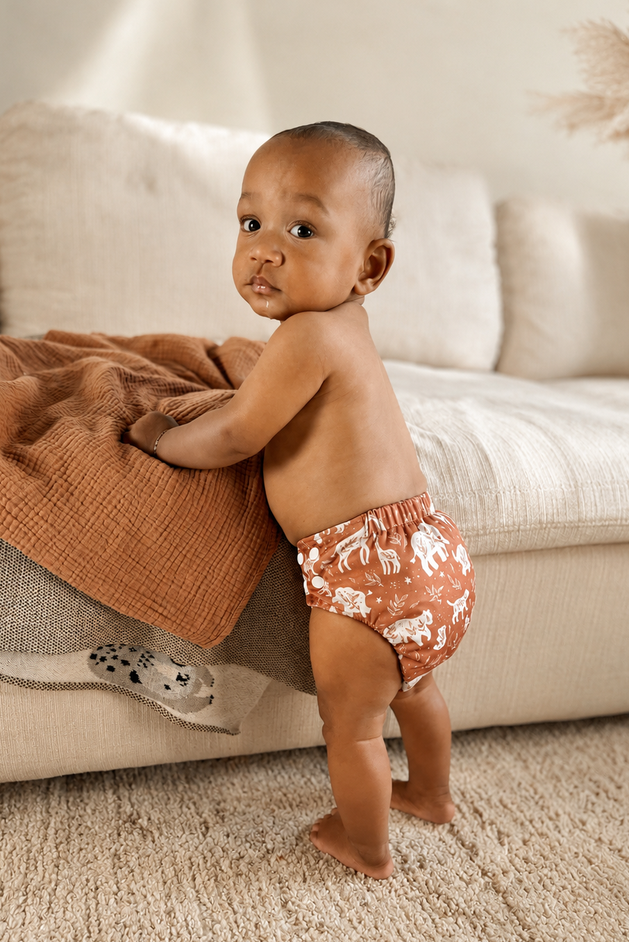 Diaper Cover - Lunara (6-35lbs) by Lilly & Frank