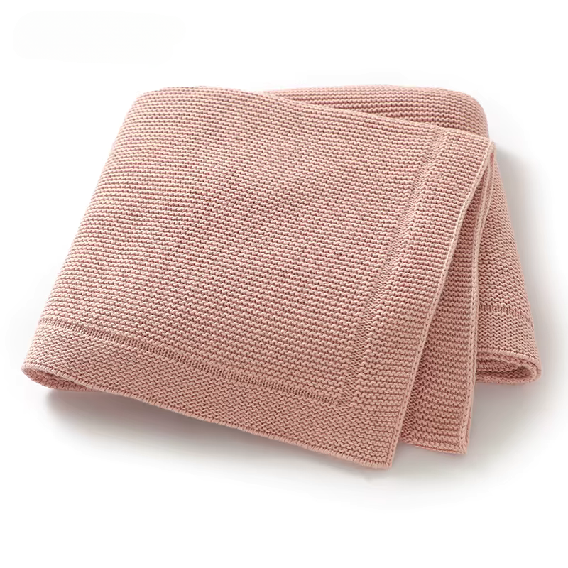 Knitted Baby Blanket - Lilly & Frank