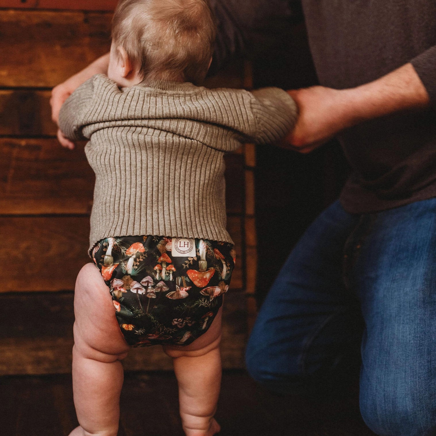 Cloth Diaper Cover (Size 1) - Insert Included - Lilly & Frank