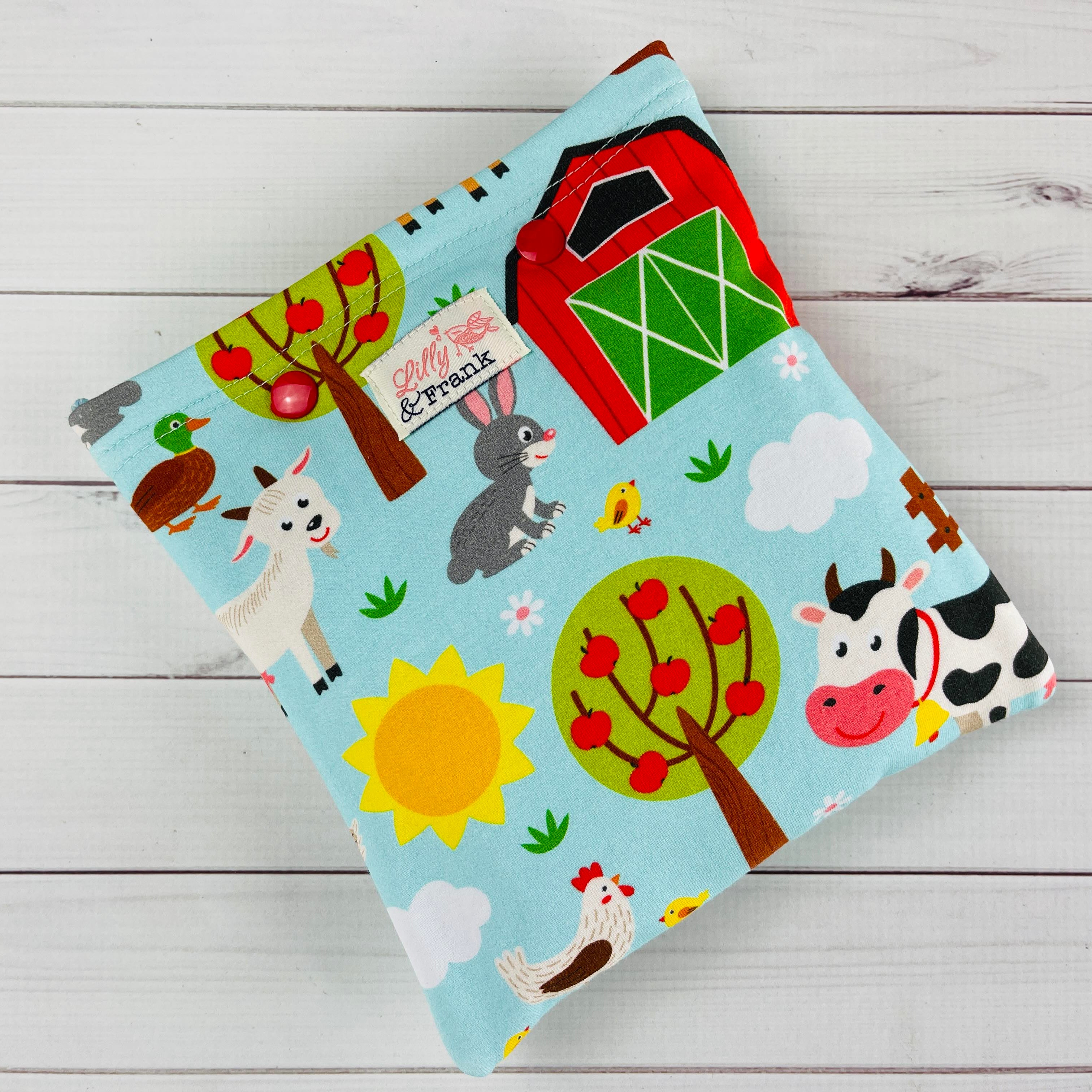 Mini Cloth Wipes & Pouch - 12 Pack - Lilly & Frank