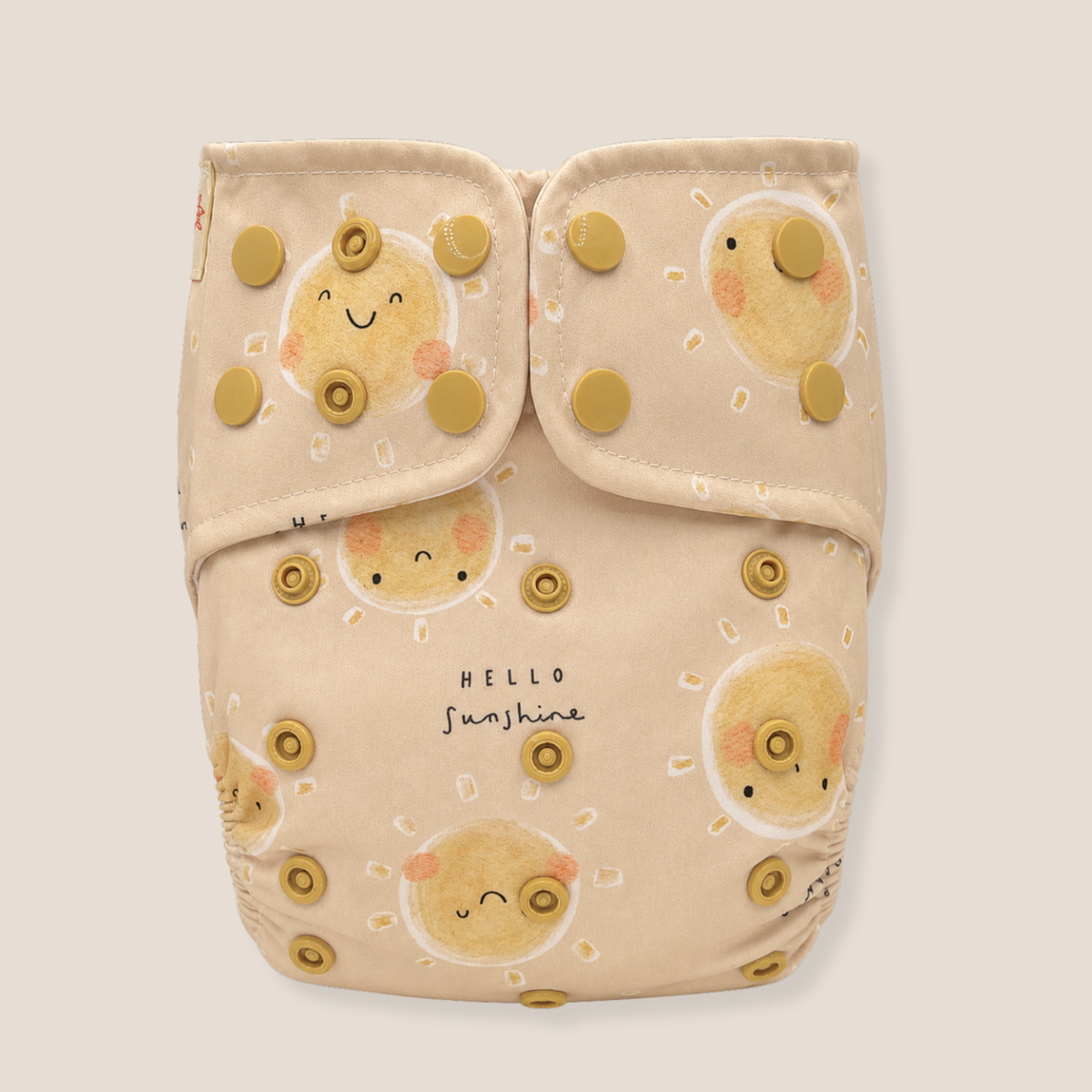 All-In-Two (AI2) Cloth Diaper Cover - Hello Sunshine by Lilly & Frank