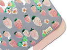 Lilly & Frank Burp Cloths Strawberry Smoothie Burp Cloth