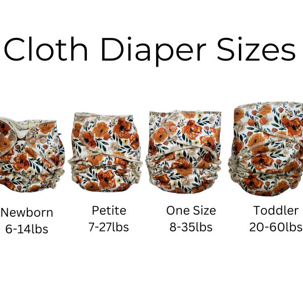 Lilly & Frank One Size Cloth Diaper Elowen One Size Cloth Diaper - Fitted - Comfort Serged