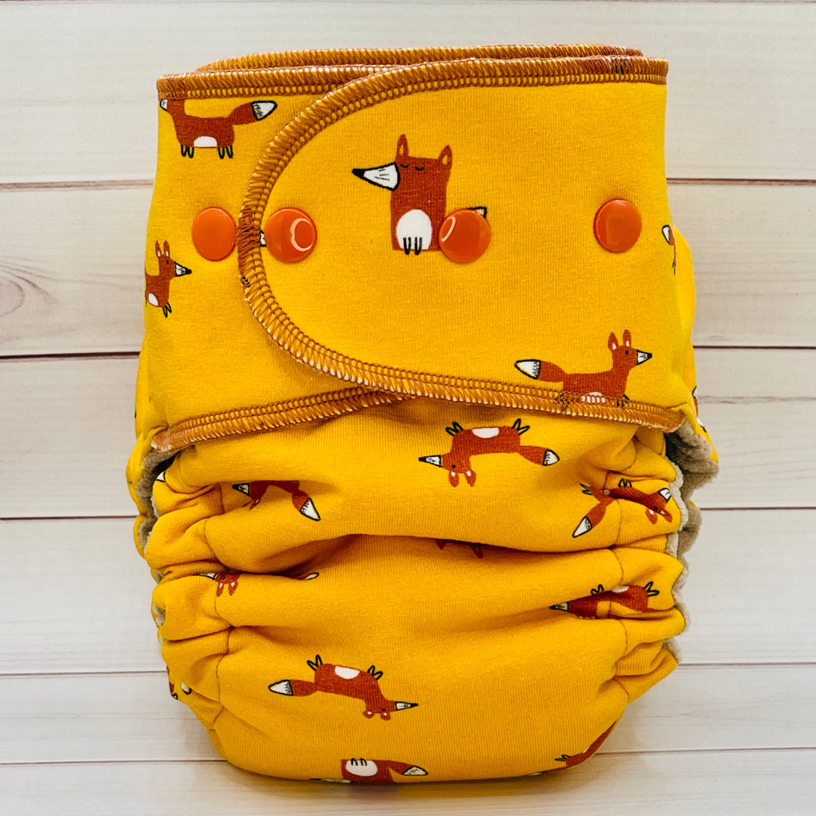 Toddler Fitted Cloth Diaper (20-60lbs) - Little Fox - Lilly & Frank
