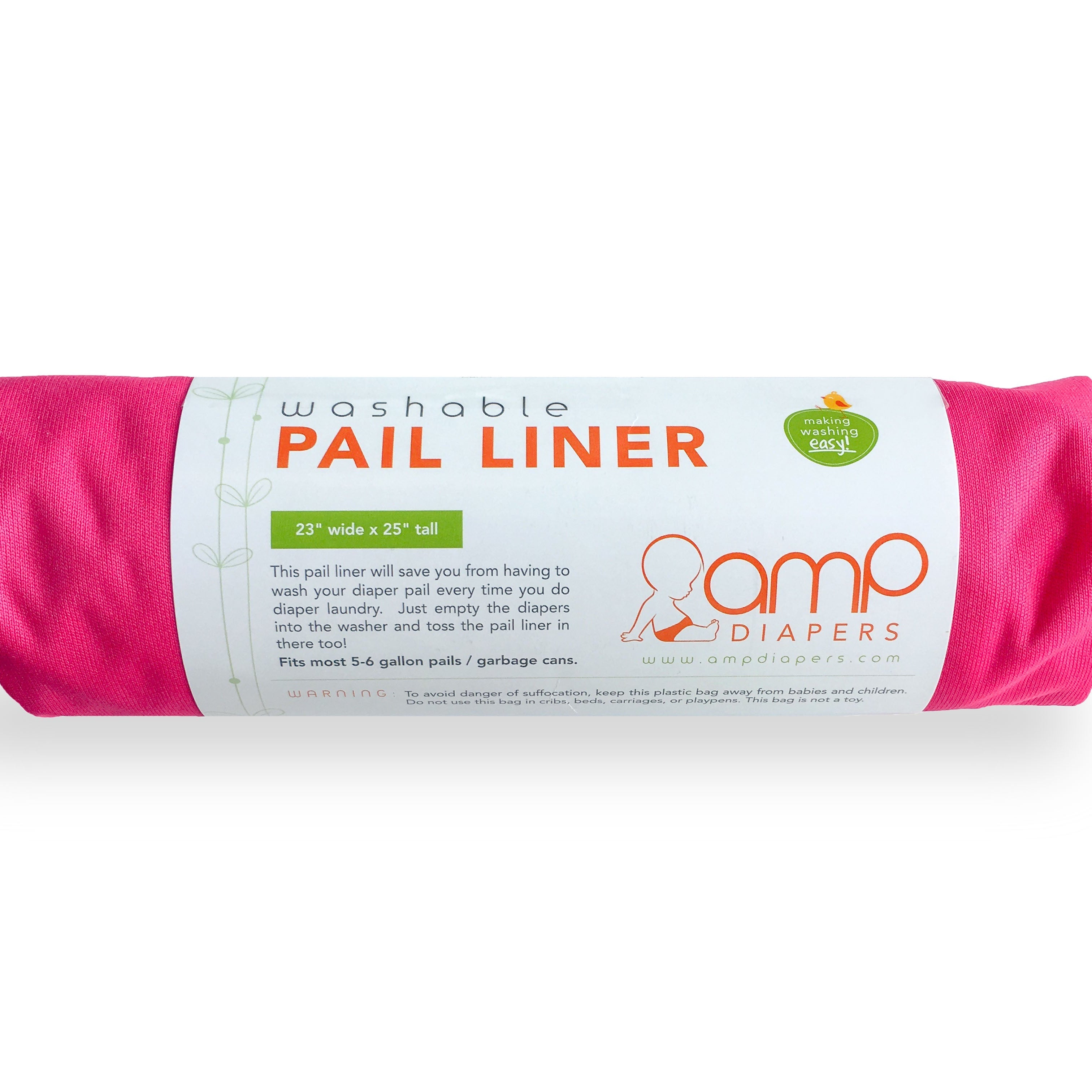 Amp Pail Liner Magenta Amp Pail Liners