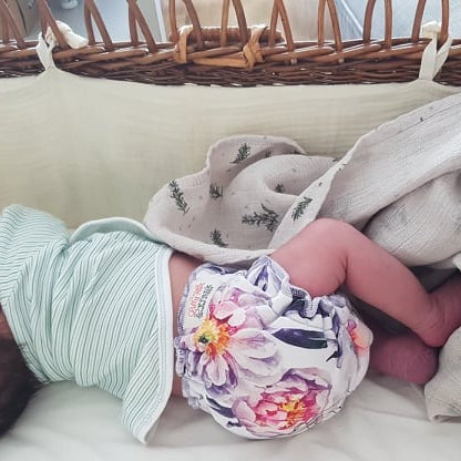 Lilly & Frank Cloth Diaper Over The Hills Newborn Diaper