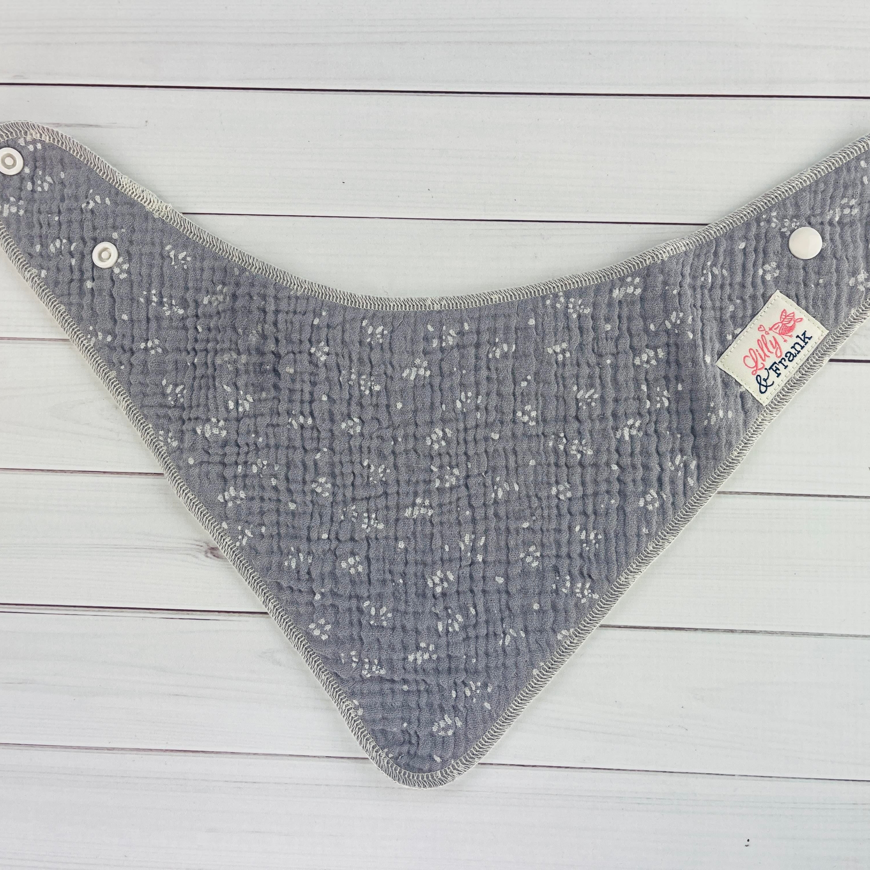 Lilly & Frank Flint / Serged / OBV Reversible Bibs