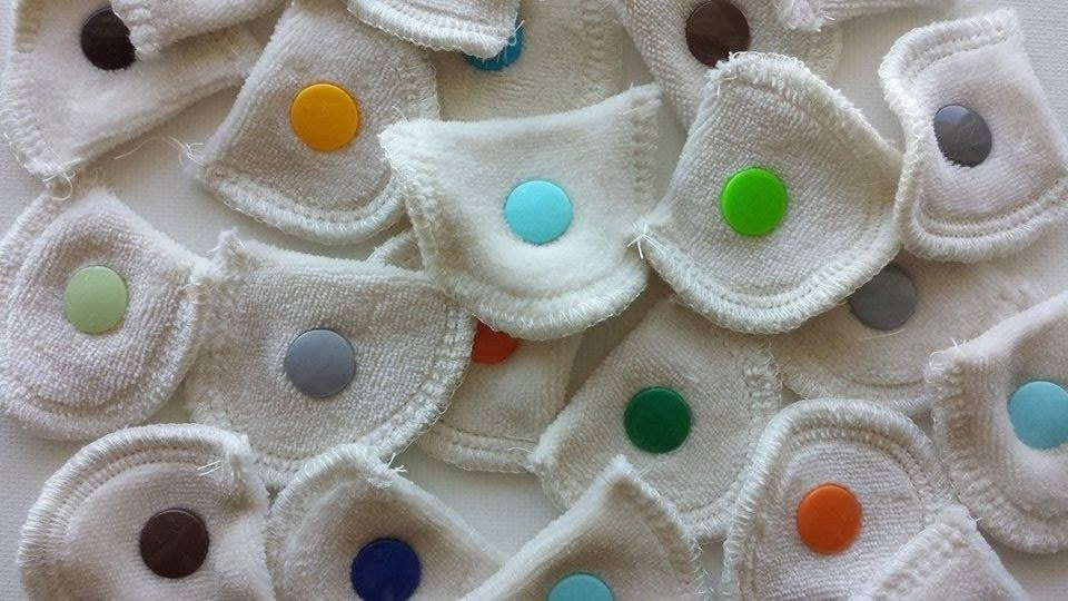 Lilly & Frank Hip Snap Covers Greens & Blues Set Hip Snap Covers