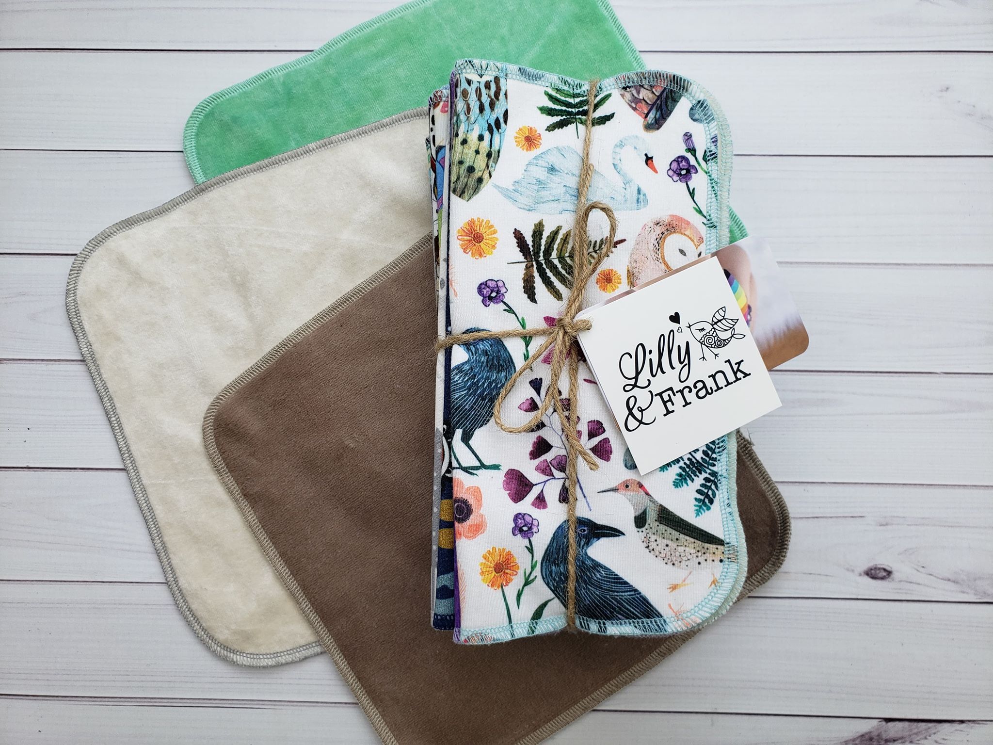 Lilly & Frank Wipes Cloth Wipes