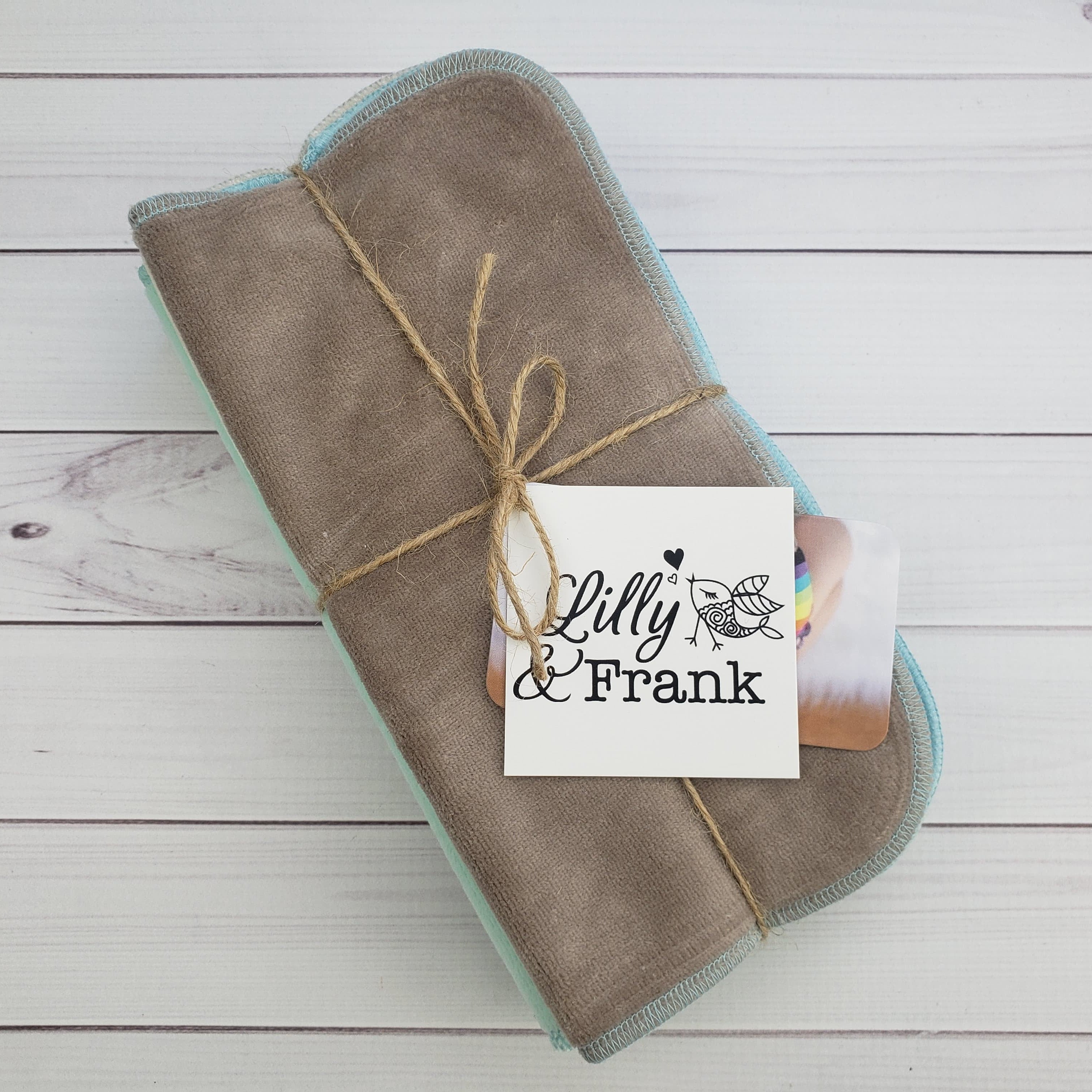 Lilly & Frank Wipes Organic Velour Full Size Wipes