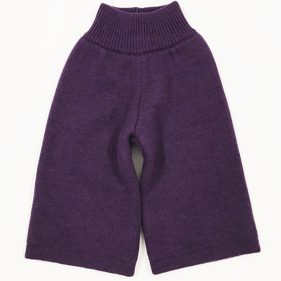 Sloomb Wool Longies Xsmall Violet Starling Sloomb Knit Longies