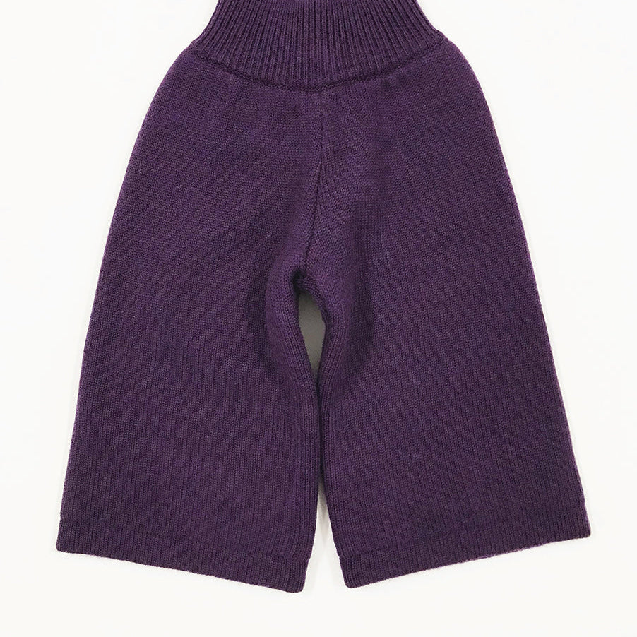 Sloomb Wool Longies Xsmall Violet Starling Sloomb Knit Longies