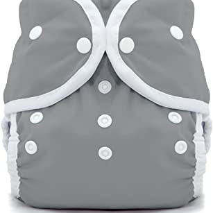Thirsties Diaper Cover Fin Thirsties Duo Wrap ~ Size Two Snap