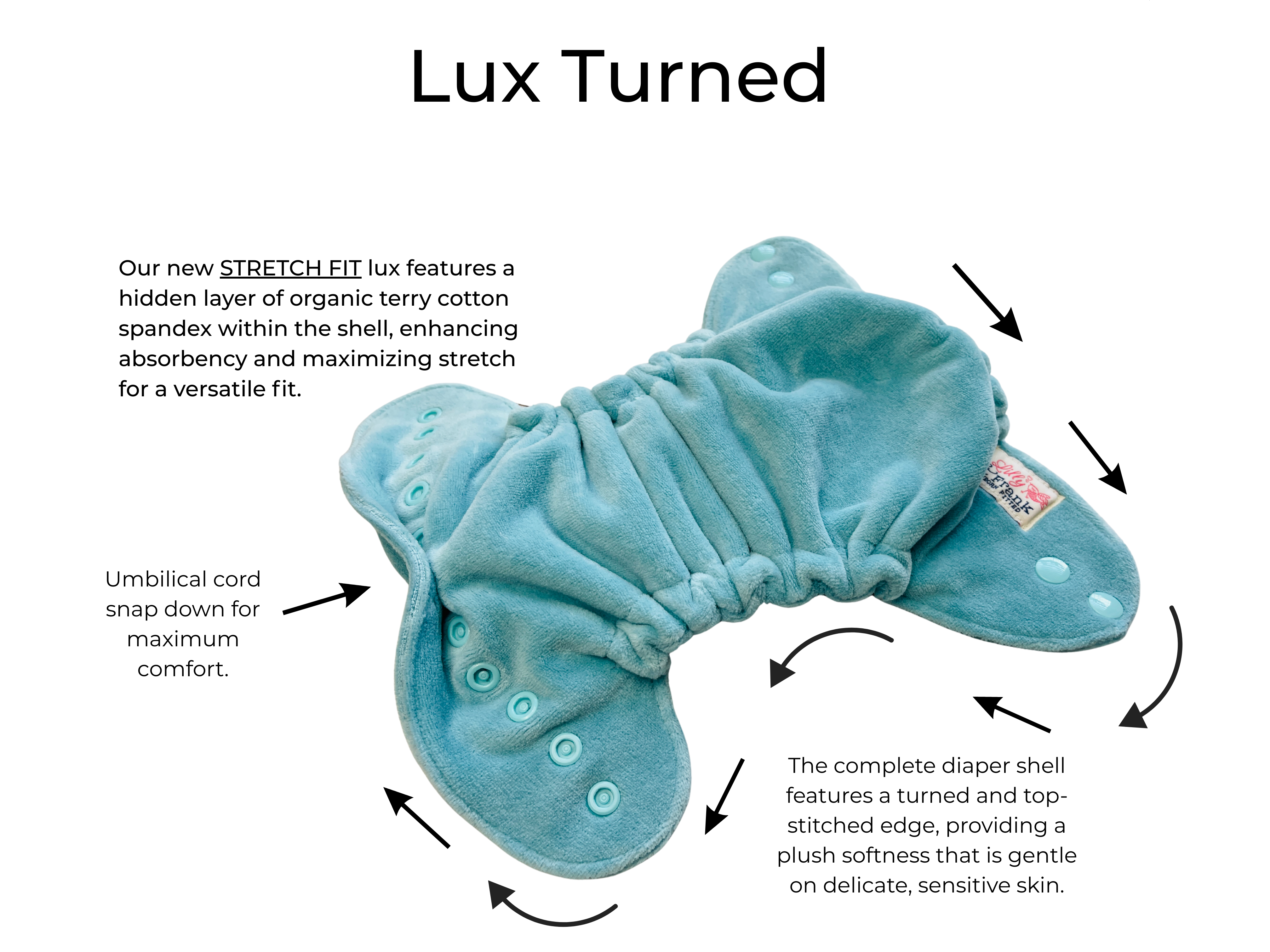 Newborn Velours - Great For Night! - Lilly & Frank 