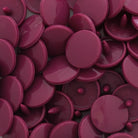 B34 Plum KAM size 20 plastic snap fasteners