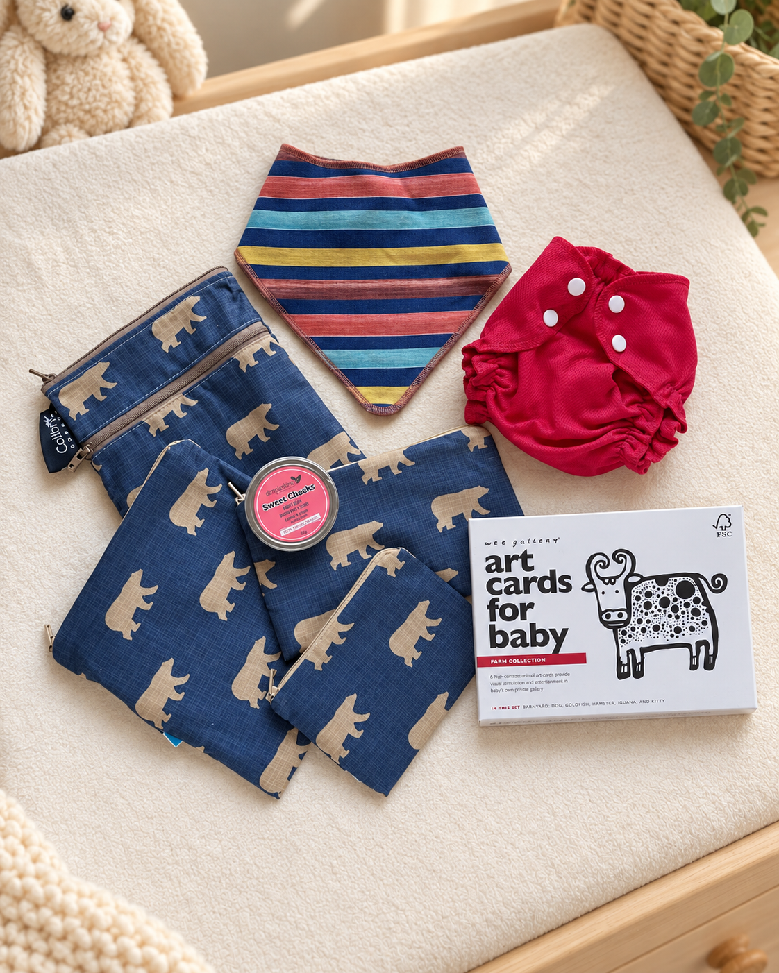 Curated Baby Gift Bundle by Lilly & Frank 