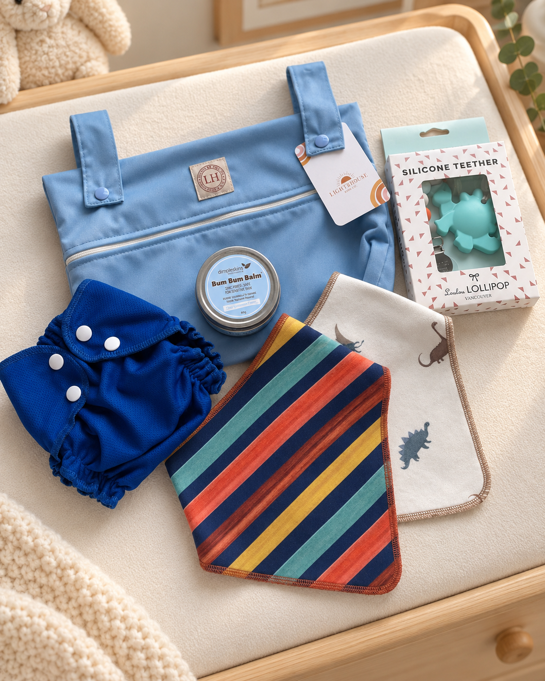 Curated Baby Gift Bundle by Lilly & Frank 