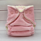 Newborn Fitted Cloth Diaper - Organic Cotton Velour - Made To Order by Lilly & Frank 