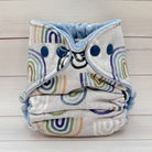Newborn Fitted Cloth Diaper (6-14lbs) - Little Arches - Lilly & Frank 