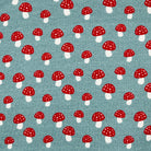 One Size Fitted Cloth Diaper (12-35lbs) - Toadstools by Lilly & Frank 