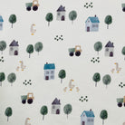 One Size Fitted Cloth Diaper (12-35lbs) - Quiet Cottage by Lilly & Frank 