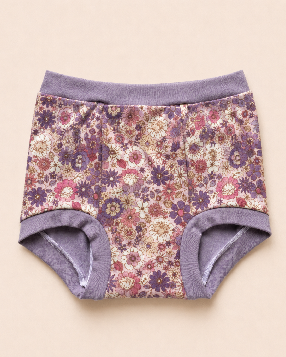 Lilly & Frank 4T training underwear in Lavender Floral