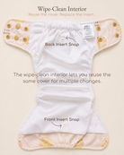 All-In-Two (AI2) Cloth Diaper Cover - Ferweh by Lilly & Frank 