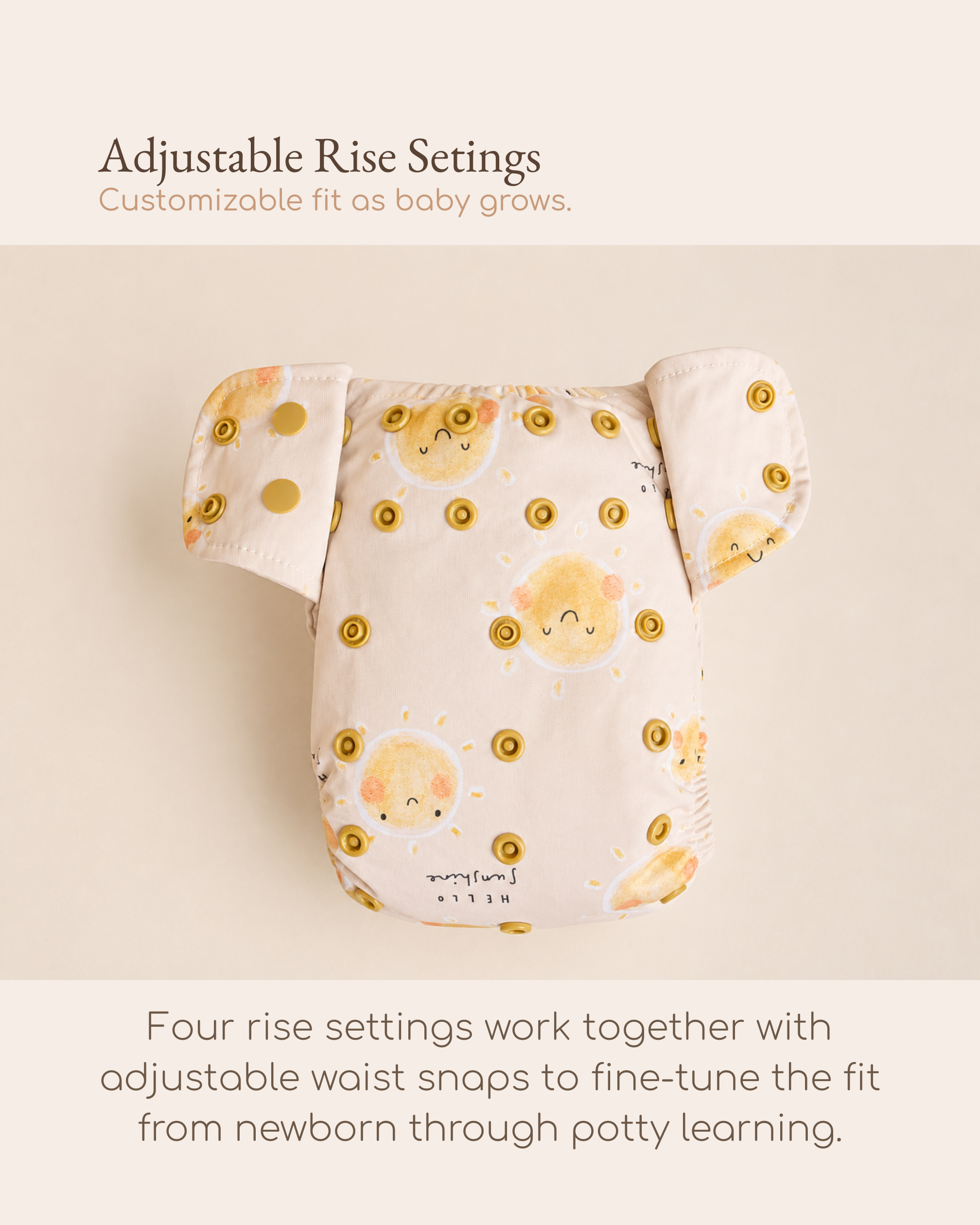 All-In-Two (AI2) Cloth Diaper Cover - Ferweh by Lilly & Frank 
