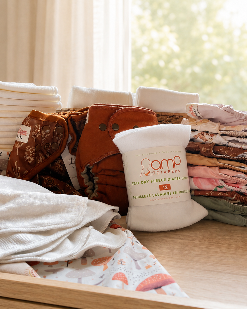 Complete Cloth Diaper Bundle by Lilly & Frank 