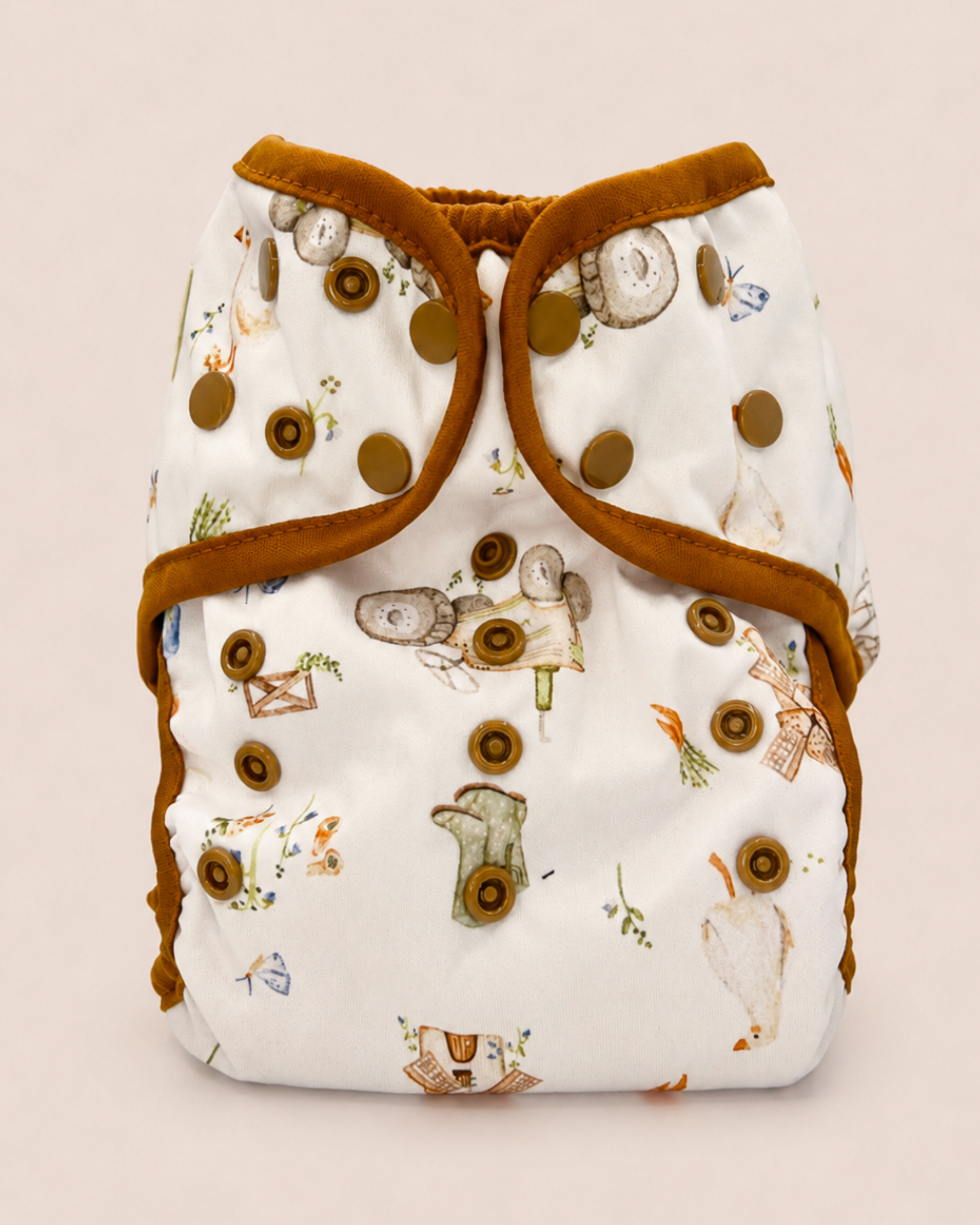 Double Gusset Diaper Cover - Little Acre Toddler (20-55lbs+) by Lilly & Frank 