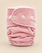 One Size Fitted Cloth Diaper (12-35lbs) - Blush OBV by Lilly & Frank 